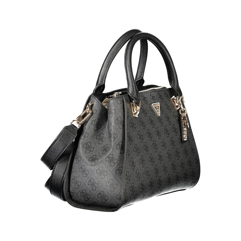 Guess Jeans Black Polyurethane Women Handbag Guess Jeans Xosier