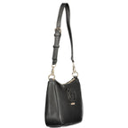 Guess Jeans Black Polyurethane Women's Handbag Guess Jeans Xosier