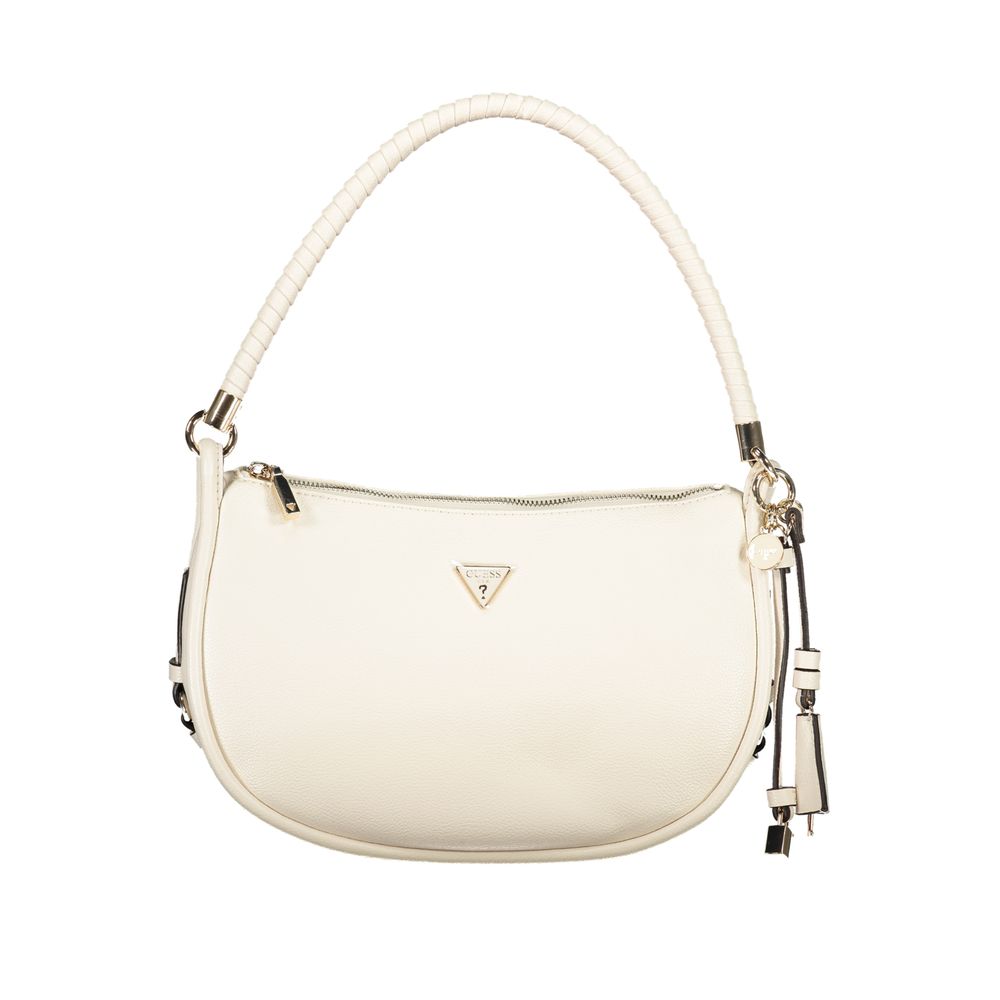 Guess Jeans White Polyurethane Women's Handbag Guess Jeans Xosier