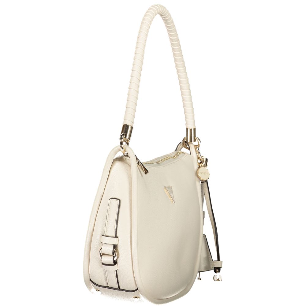 Guess Jeans White Polyurethane Women's Handbag Guess Jeans Xosier