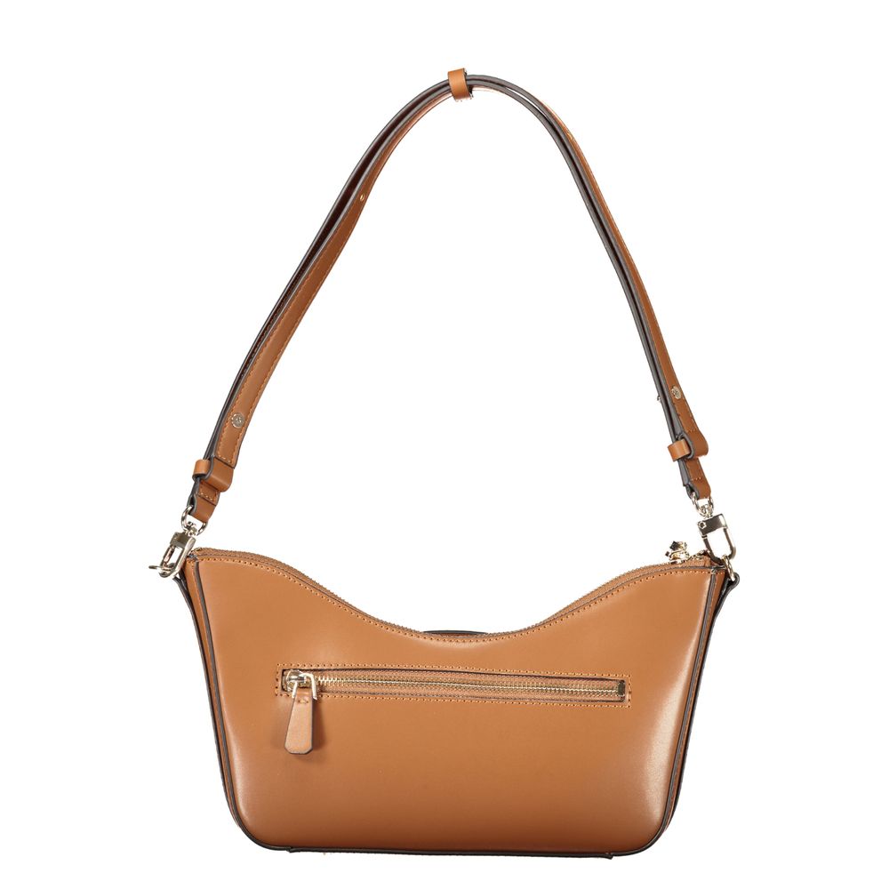 Guess Jeans Marrone Polyurethane Women Handbag Guess Jeans Xosier
