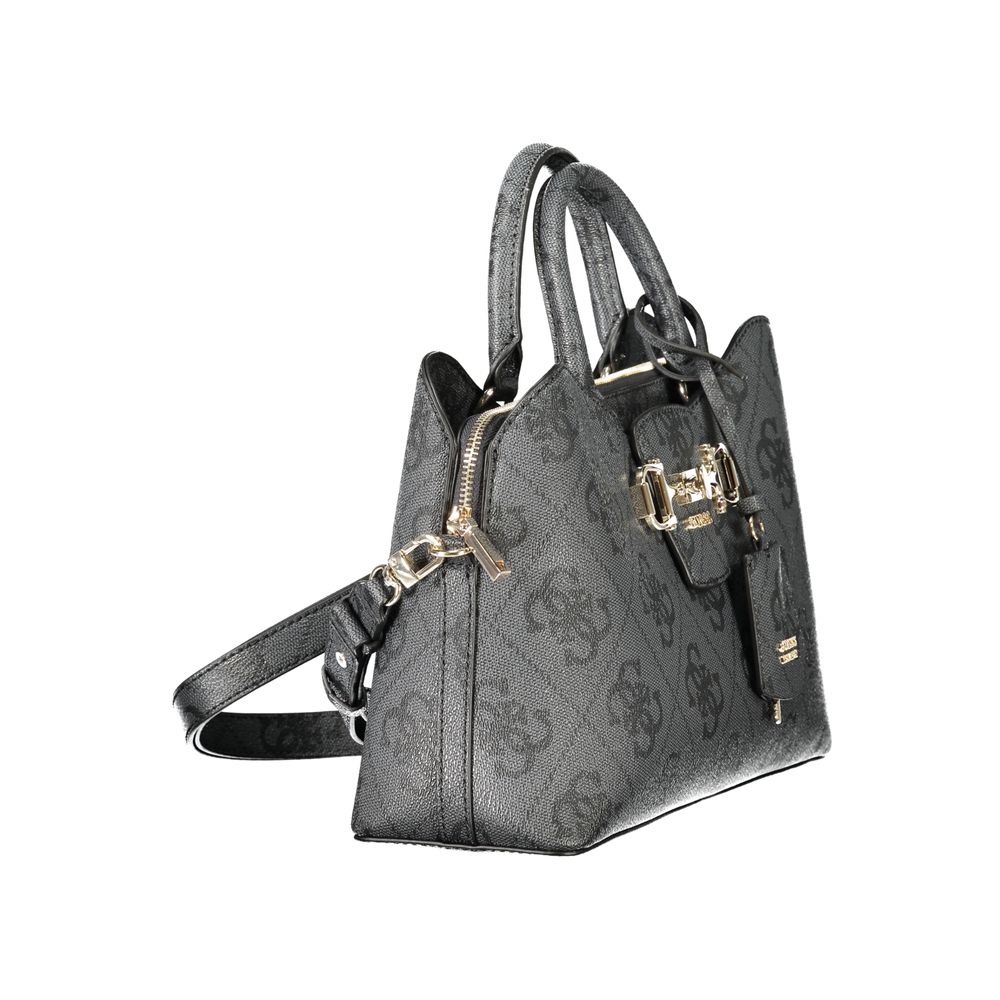 Guess Jeans "Black Polyurethane Women Handbag" Guess Jeans Xosier