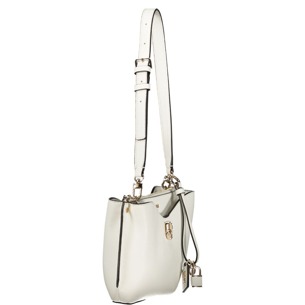 Guess Jeans White Polyurethane Women's Bag Guess Jeans Xosier