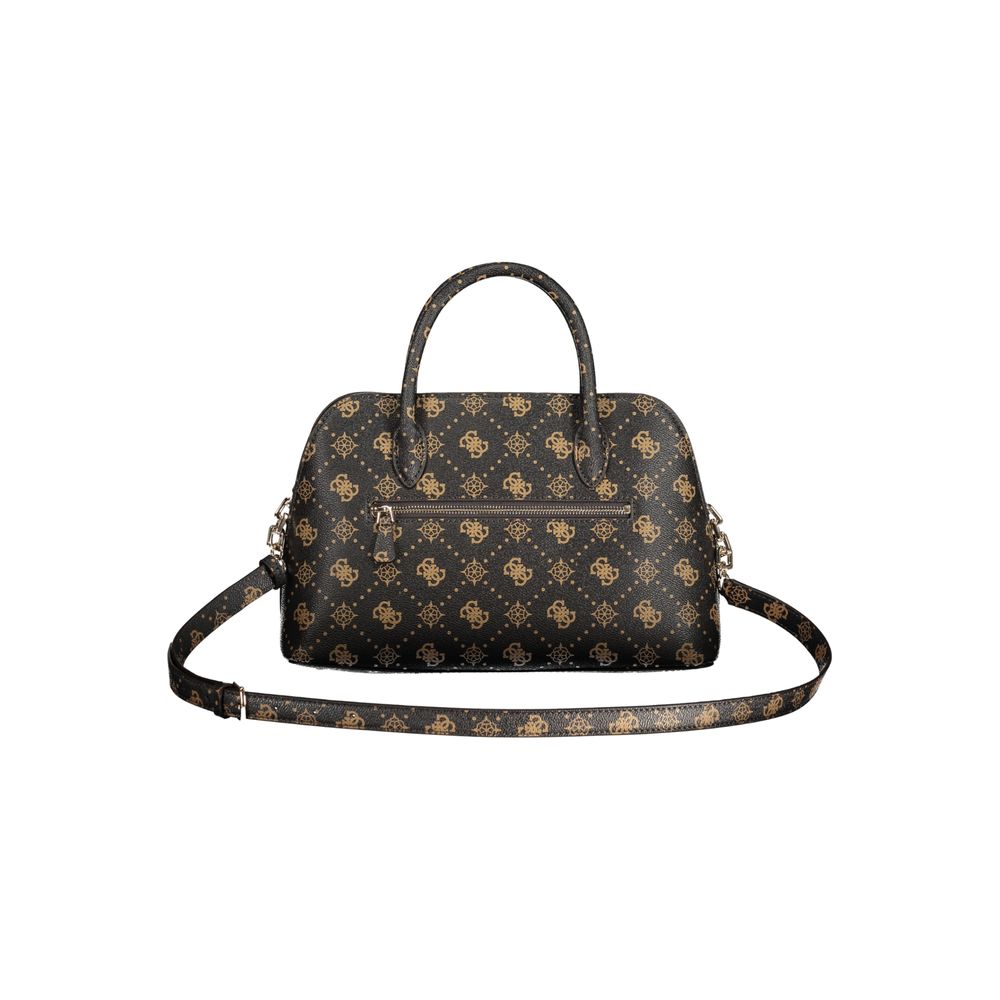 Guess Jeans Marrone Polyurethane Woman Handbag Guess Jeans Xosier