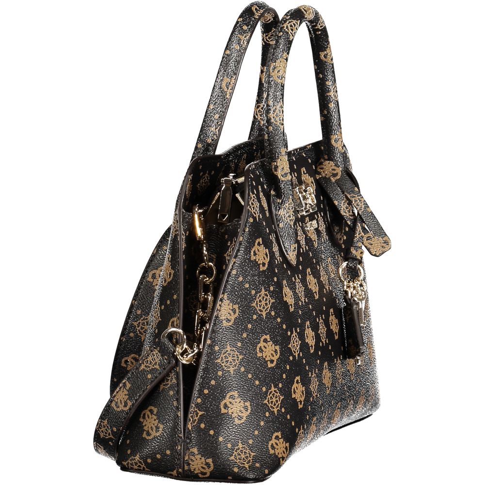 Guess Jeans Marrone Polyurethane Woman Handbag Guess Jeans Xosier