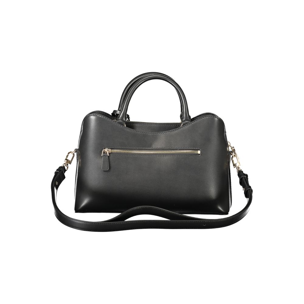 Guess Jeans Black Polyurethane Women's Handbag Guess Jeans Xosier