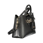 Guess Jeans Black Polyurethane Women's Handbag Guess Jeans Xosier