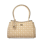 Guess Jeans Beige Polyurethane Women Handbag Guess Jeans Xosier
