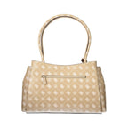 Guess Jeans Beige Polyurethane Women Handbag Guess Jeans Xosier
