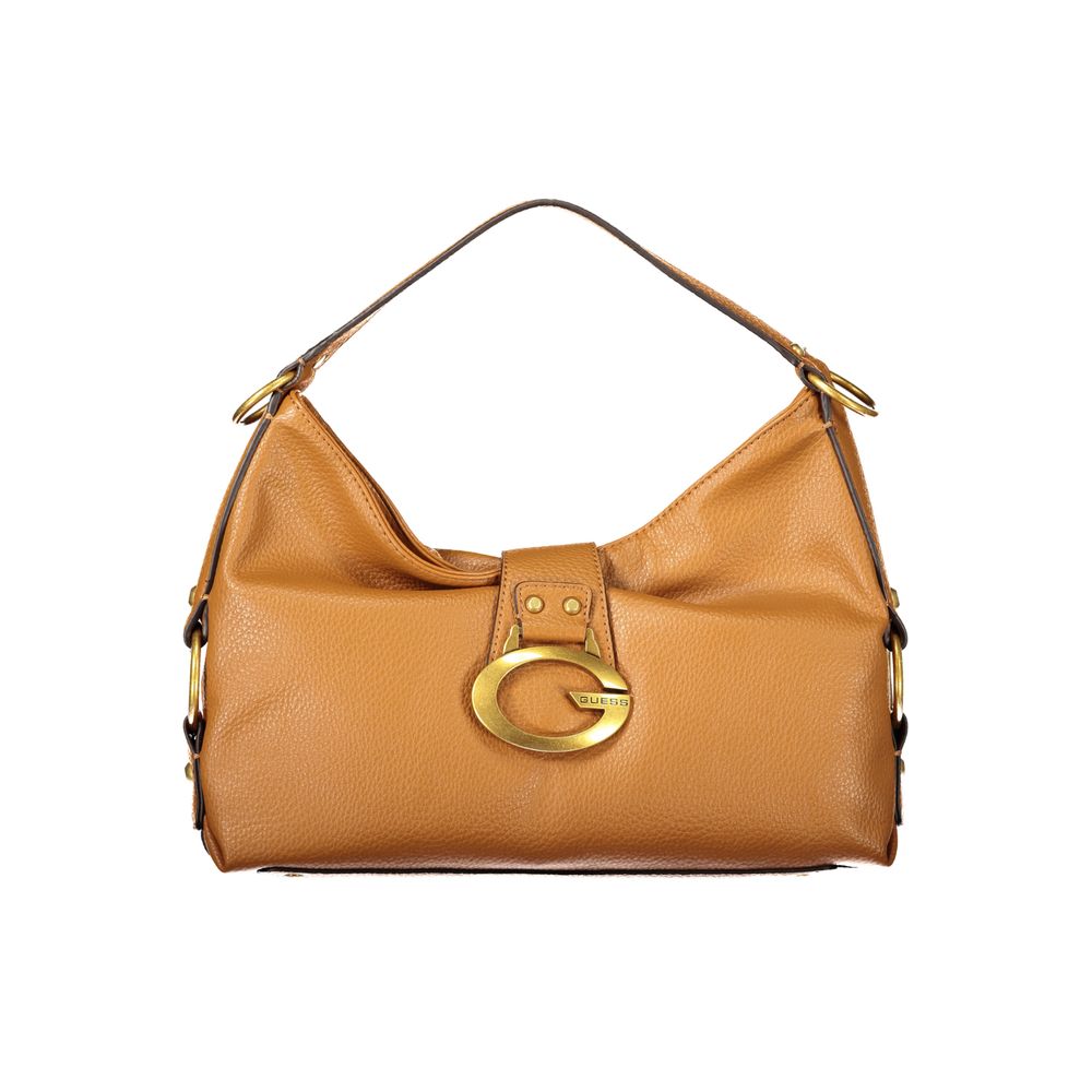 Guess Jeans Marrone Polyurethane Women Handbag Guess Jeans Xosier
