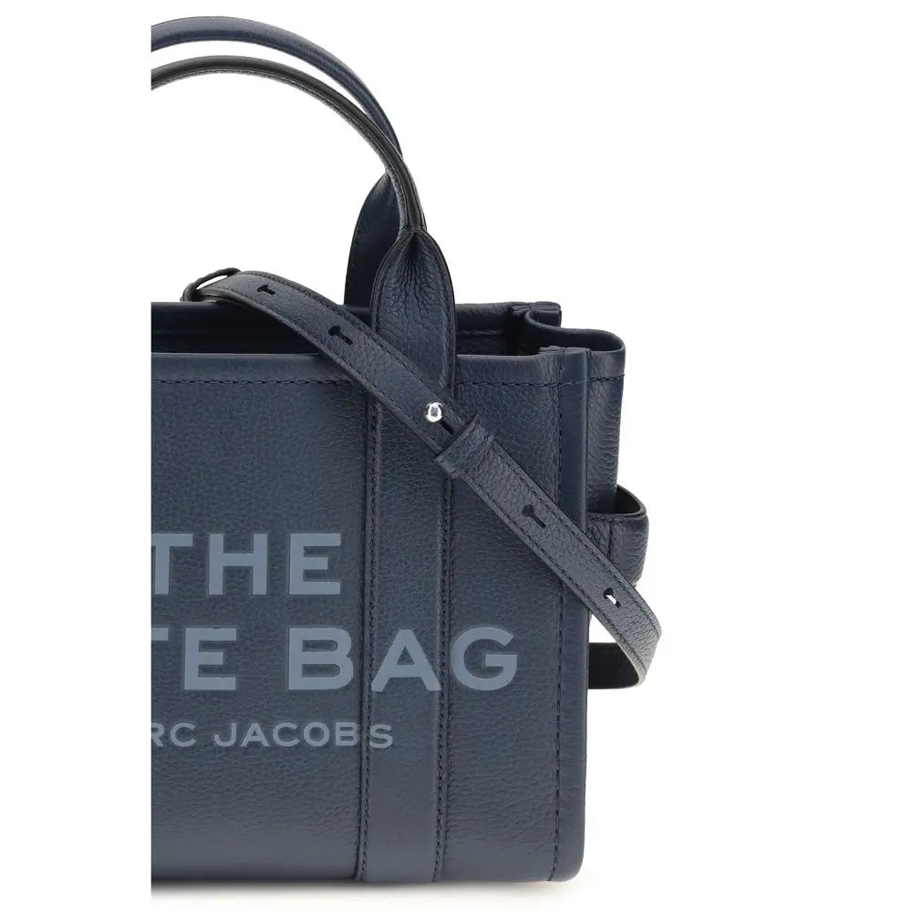 Marc Jacobs Blue Calf Leather Bos Taurus Handbag Marc Jacobs