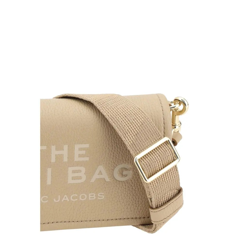 Marc Jacobs Beige Calf Leather Bos Taurus Shoulder Bag Marc Jacobs