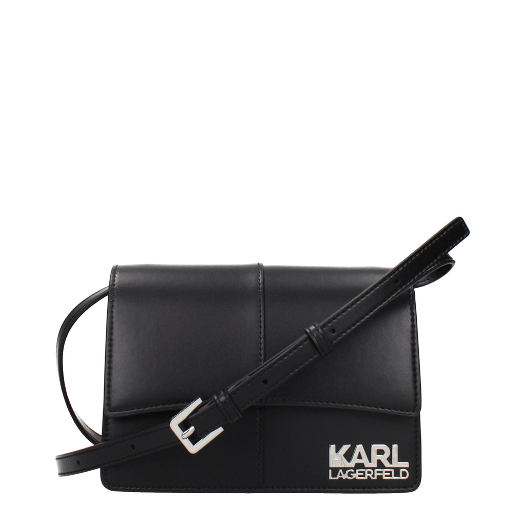 Karl Lagerfeld Black Polyethylene Crossbody Bag Karl Lagerfeld Xosier
