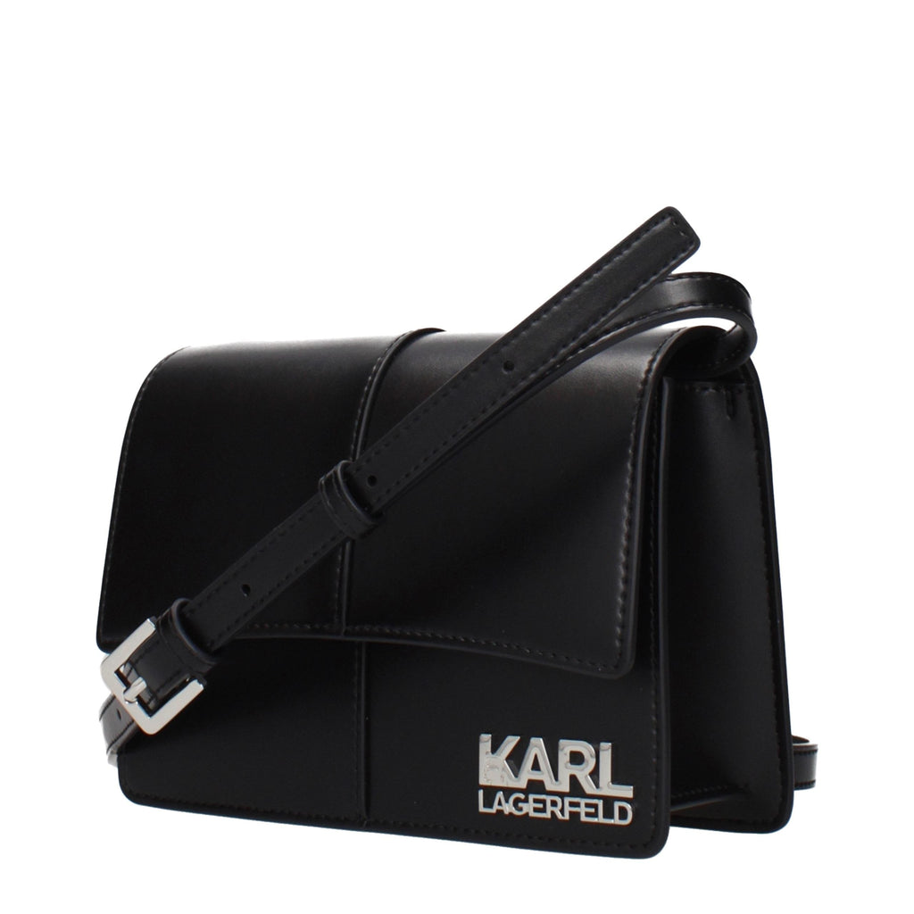Karl Lagerfeld Black Polyethylene Crossbody Bag Karl Lagerfeld Xosier