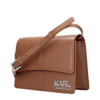 Karl Lagerfeld Brown Polyethylene Crossbody Bag Karl Lagerfeld Xosier