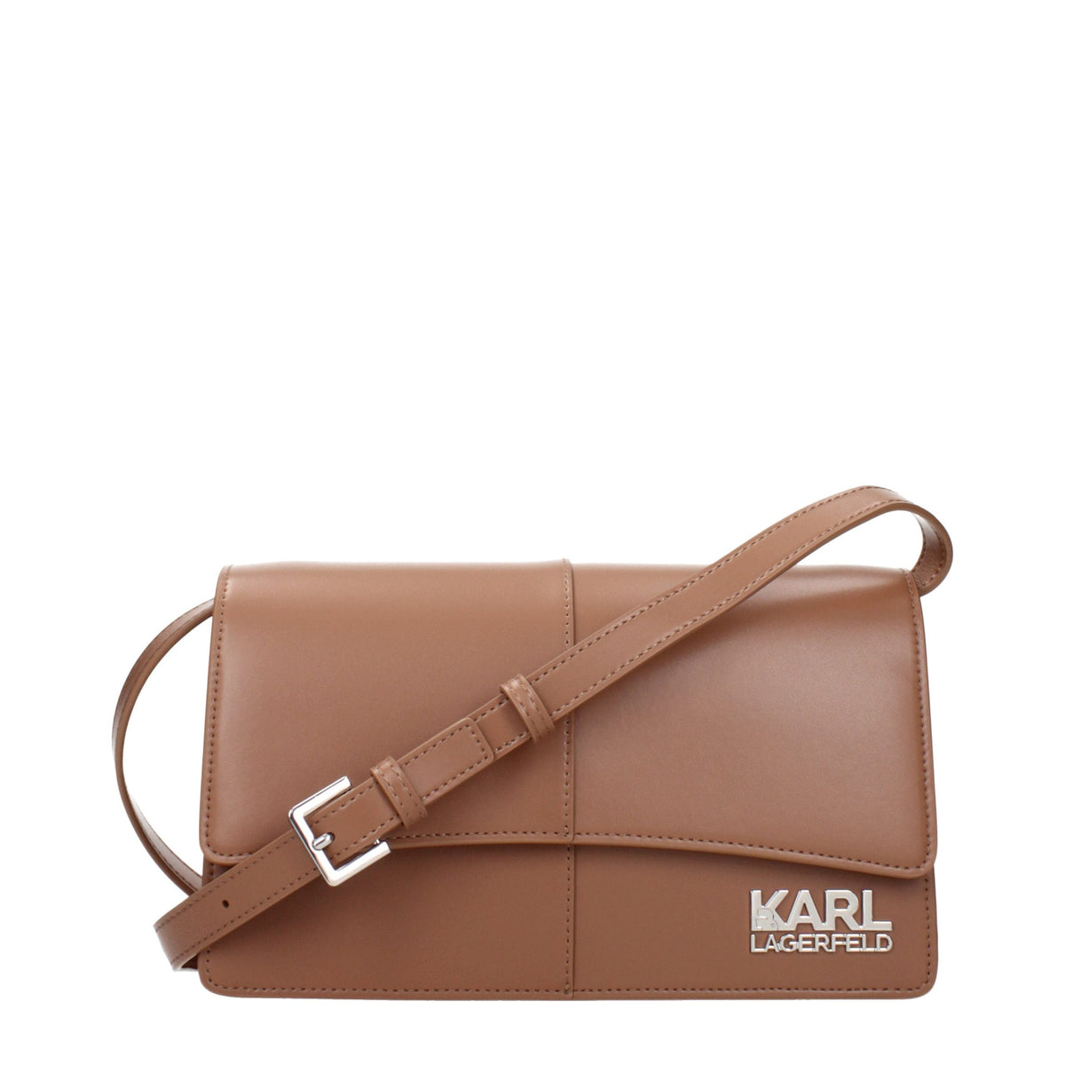 Karl Lagerfeld Brown Polyethylene Crossbody Bag Karl Lagerfeld Xosier
