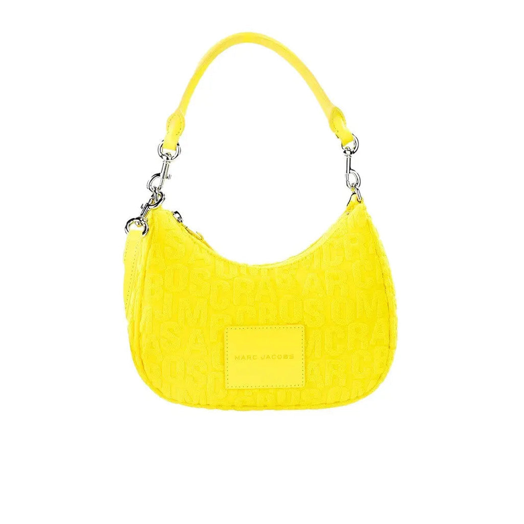Marc Jacobs Monogram Terry Fabric Golden Kiwi Hobo Shoulder Bag Purse Marc Jacobs