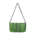 Marc Jacobs Neon Green The Monogram Leather J Marc Mini Shoulder Bag Crossbody Marc Jacobs