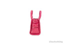 Marc Jacobs The Shiny Crinkle Micro Tote Magenta Leather Crossbody Bag Handbag Marc Jacobs