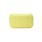 Marc Jacobs The Mini Shoulder Bag Yellow Embossed Leather Crossbody Bag Marc Jacobs