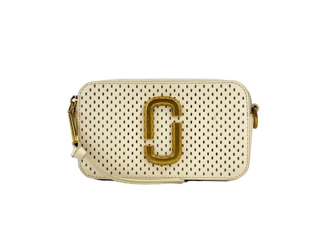 Marc Jacobs The Snapshot Perforated Crossbody Bag Marc Jacobs