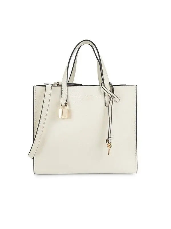 Marc Jacobs Women'S Mini Pebbled Tote - Marshmallow Marc Jacobs
