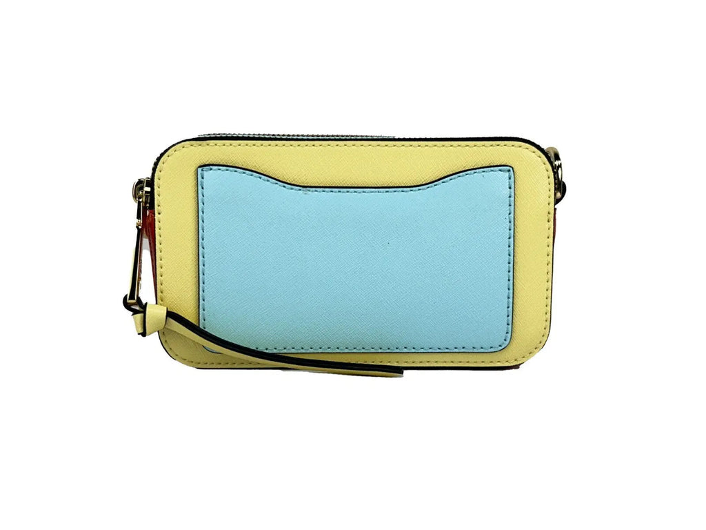 Marc Jacobs The Snapshot Crossbody Bag (Pastel Yellow Multi) Marc Jacobs