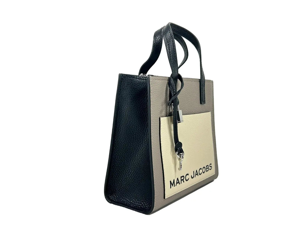 Marc Jacobs Grind Mini Leather Tote Crossbody Bag Marc Jacobs