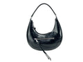 Marc Jacobs Cruiser Small Crescent Crinkle Leather Bag Marc Jacobs