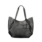 Guess Jeans Nero Poliuretano Women Handbag Guess Jeans Xosier