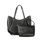 Guess Jeans Nero Poliuretano Women Handbag Guess Jeans Xosier