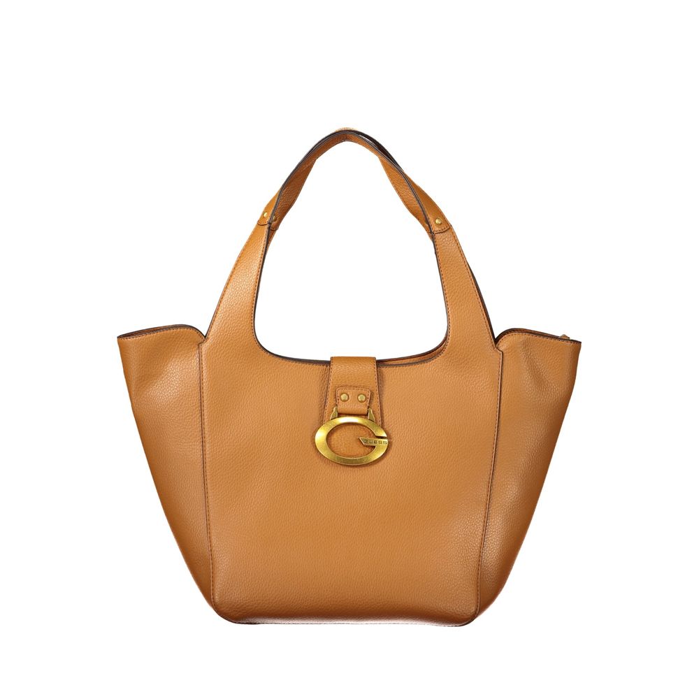 Guess Jeans Brown Polyurethane Women's Bag Guess Jeans Xosier