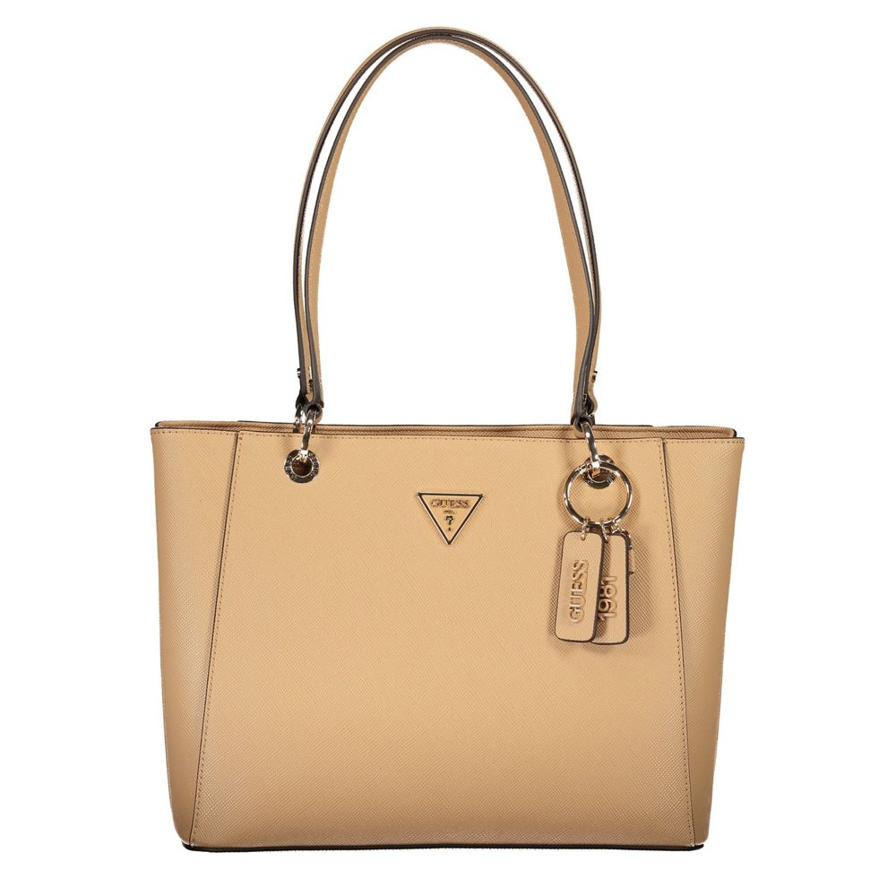 Guess Jeans Beige Poliuretano Women's Bag Guess Jeans Xosier