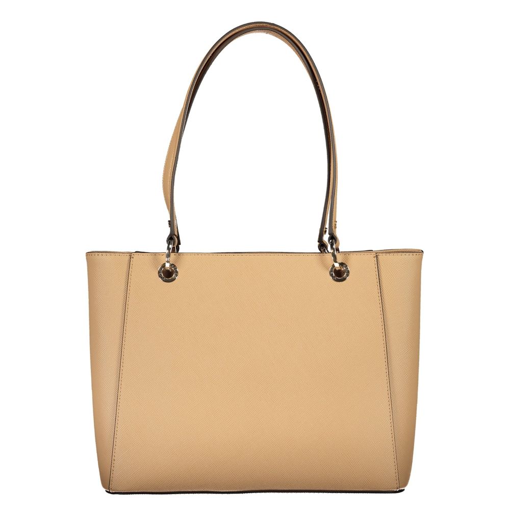 Guess Jeans Beige Poliuretano Women's Bag Guess Jeans Xosier