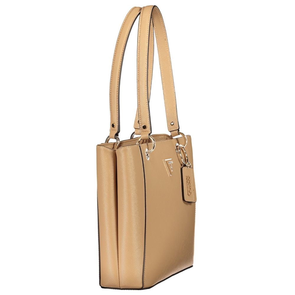 Guess Jeans Beige Poliuretano Women's Bag Guess Jeans Xosier