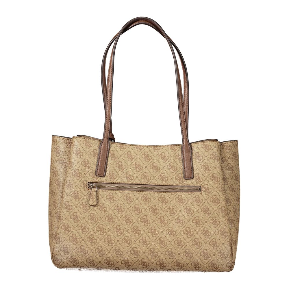 Guess Jeans Beige Polyurethane Women's Bag Guess Jeans Xosier