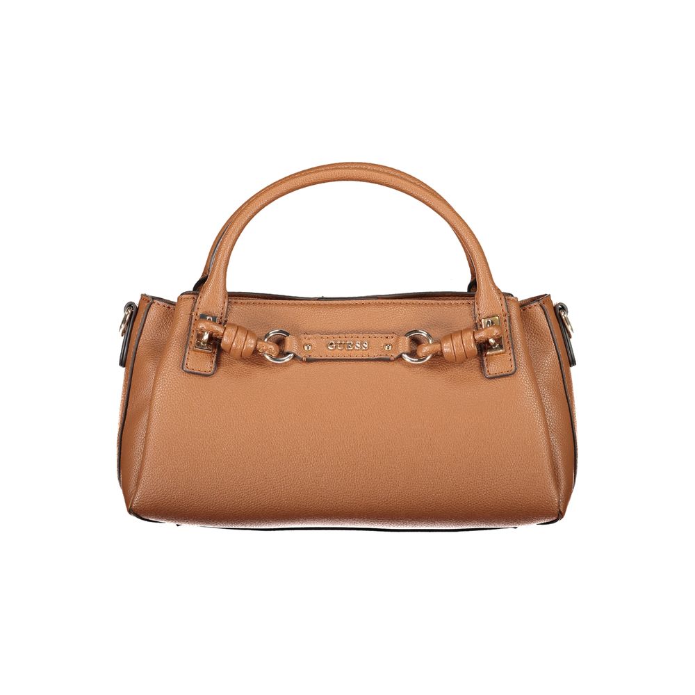 Guess Jeans Brown Polyurethane Women's Bag with Adjustable Strap Guess Jeans Xosier