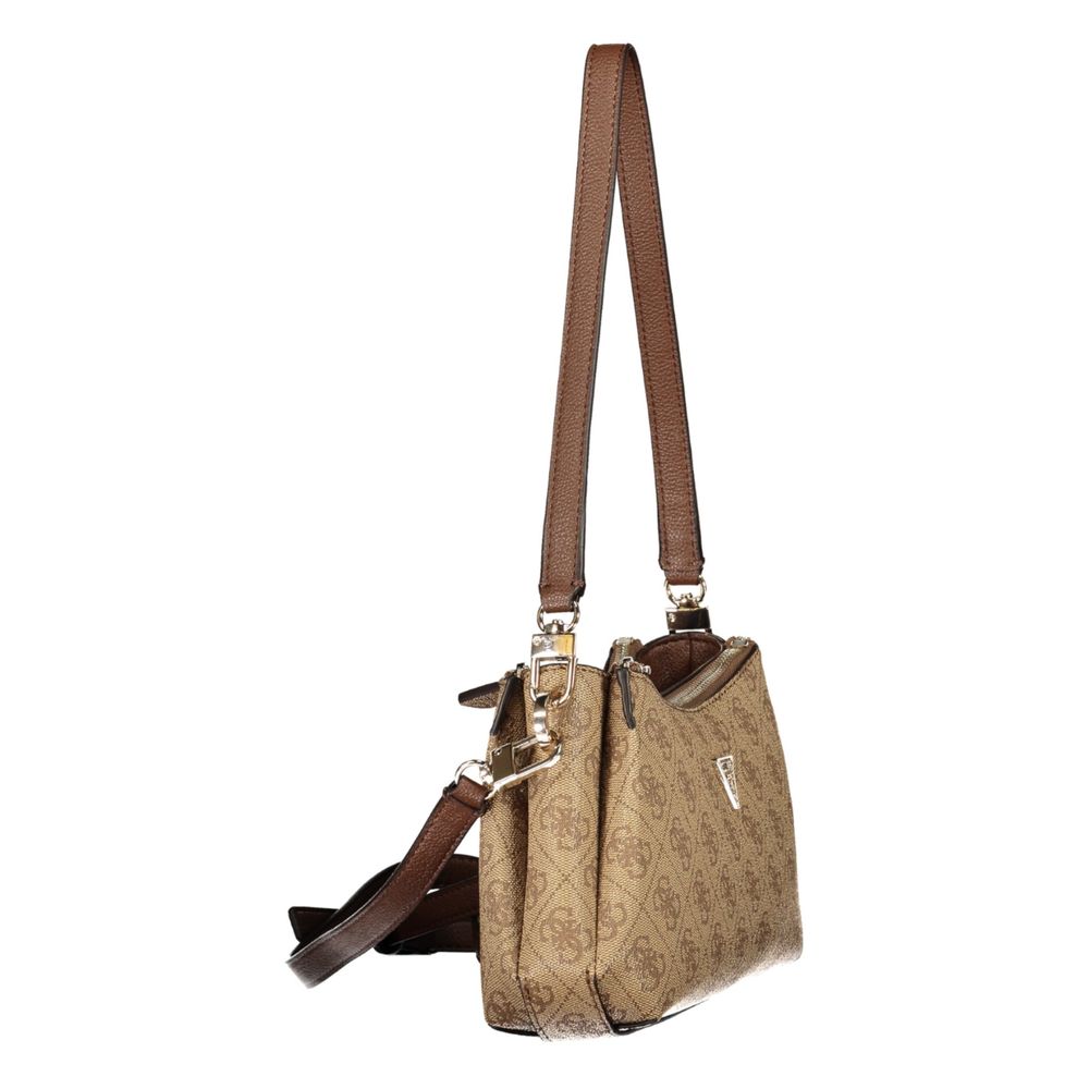 Guess Jeans Beige Polyurethane Women's Bag Guess Jeans Xosier