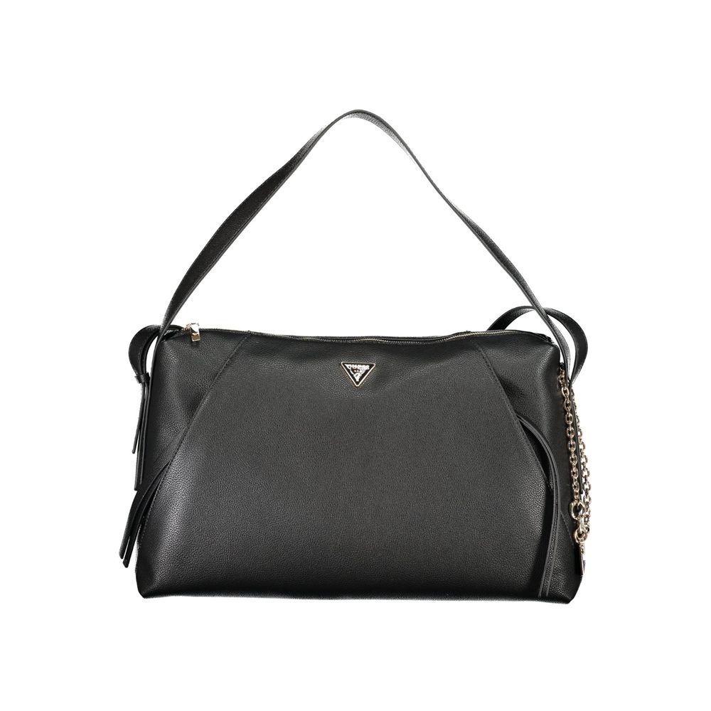 Guess Jeans Black Polyurethane Women's Bag Guess Jeans Xosier