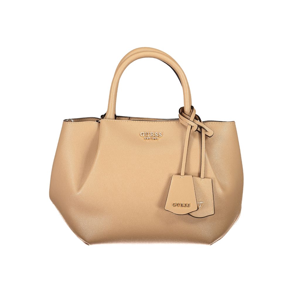 Guess Jeans Beige Polyurethane Women's Bag Guess Jeans Xosier