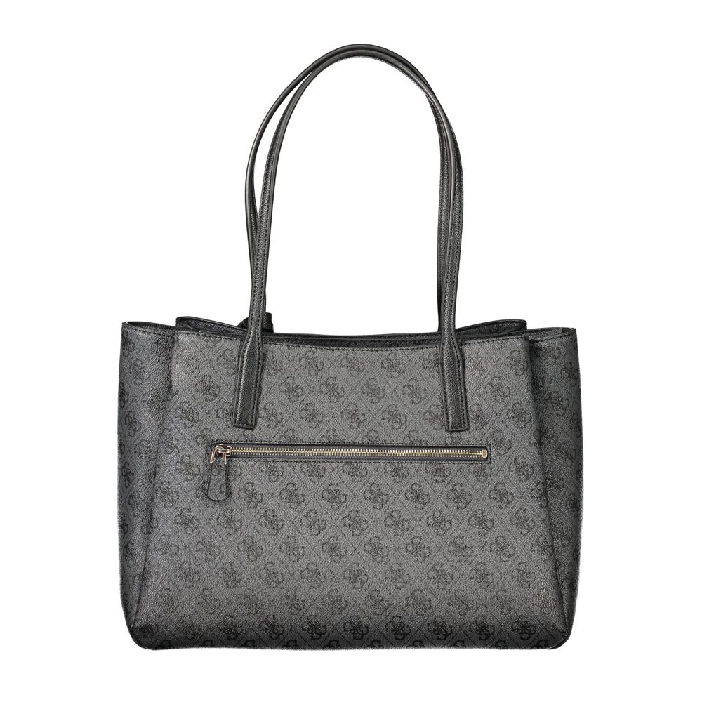 Guess Jeans Nero Polyurethane Woman Bag Guess Jeans Xosier