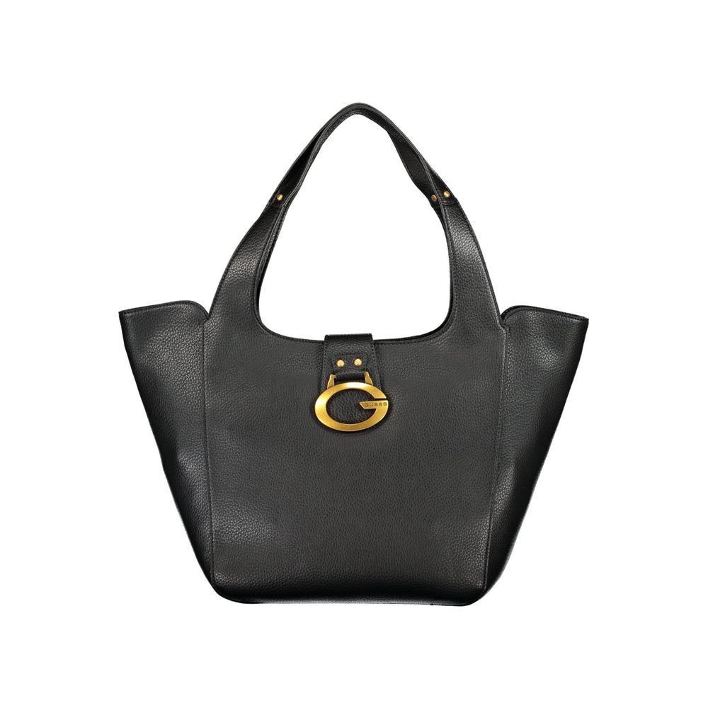 Guess Jeans Black Polyurethane Women's Bag Guess Jeans Xosier