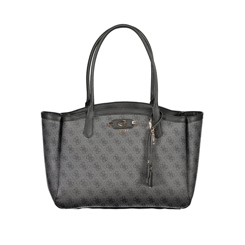 Guess Jeans Black Polyethylene Handbag Guess Jeans Xosier
