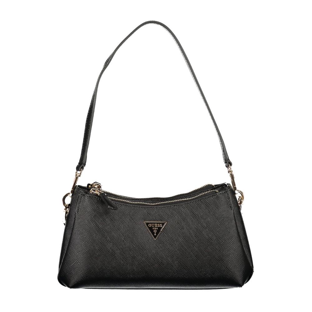Guess Jeans Black Polyethylene Handbag Guess Jeans Xosier