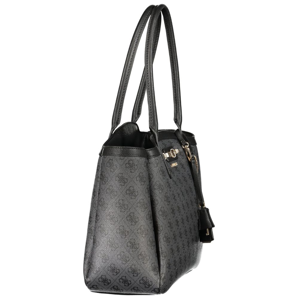 Guess Jeans Black Polyethylene Handbag Guess Jeans Xosier