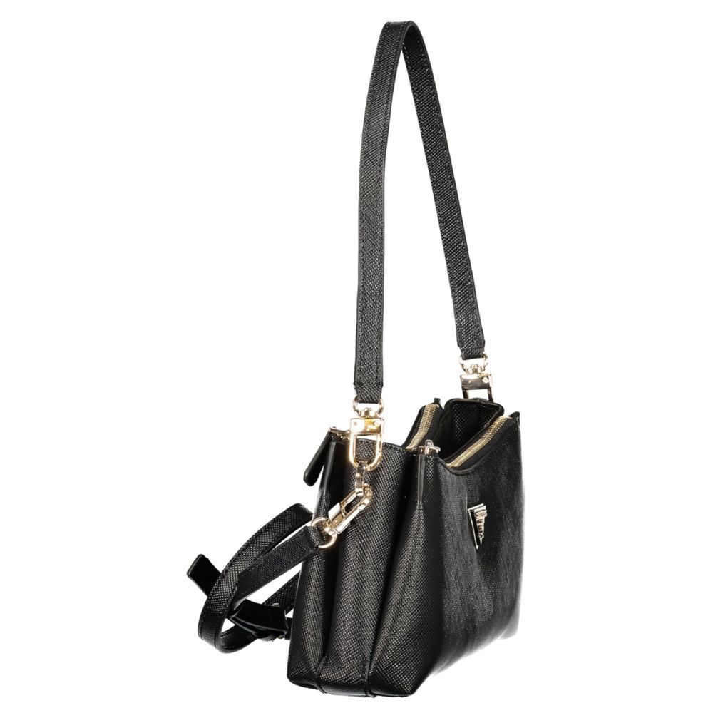 Guess Jeans Black Polyethylene Handbag Guess Jeans Xosier