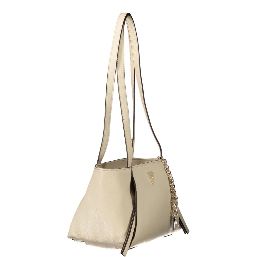 Guess Jeans Beige Polyurethane Women's Bag Guess Jeans Xosier