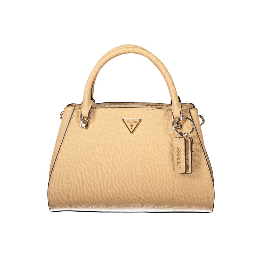 Guess Jeans Beige Polyurethane Women's Bag Guess Jeans Xosier