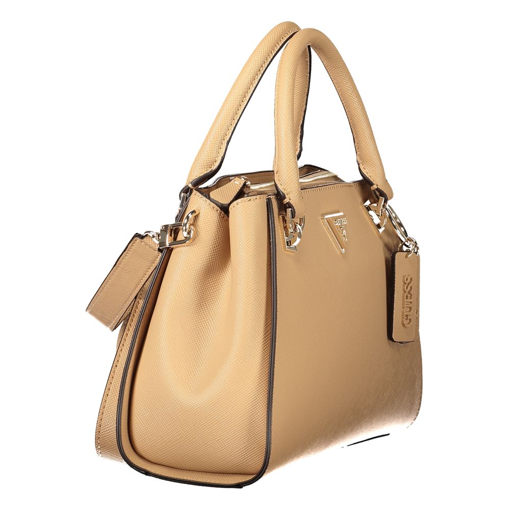 Guess Jeans Beige Polyurethane Women's Bag Guess Jeans Xosier