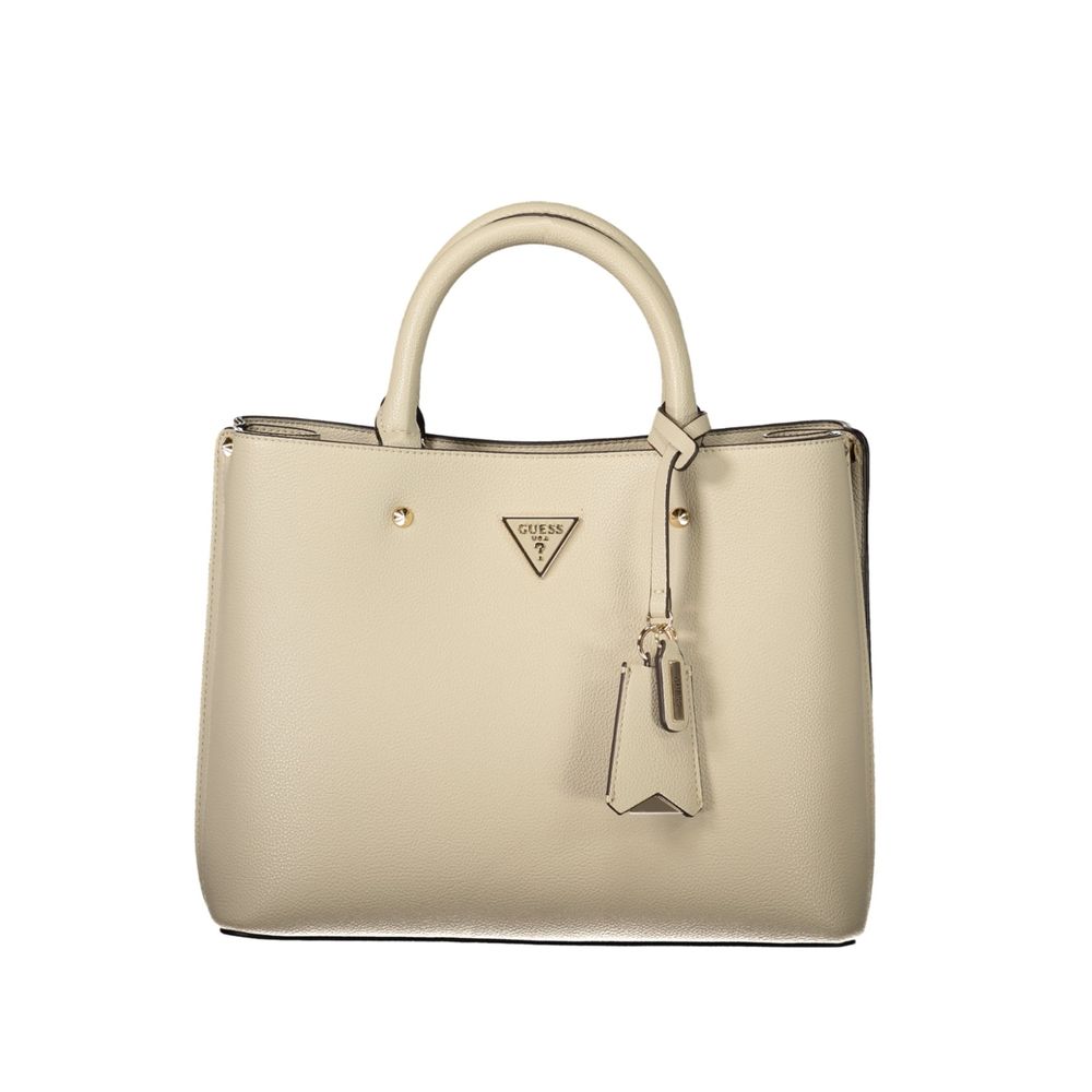 Guess Jeans Beige Polyurethane Women Bag Guess Jeans Xosier